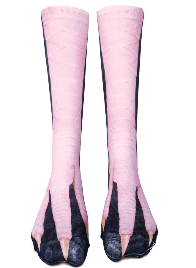 NDLBS Funny Chicken Socks Novelty 3D Animal Chicken Leg Socks Gag Christmas Gifts Stocking Stuffers for Women Men and Teens - Image 2